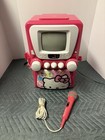 Hello Kitty Disco Party 68109-tru Cd-g Karaoke System W screen  Tested  read 