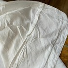 Simple   Opulance Duvet Cover White Linen Queen Size Embroidered