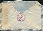 Argentina Buenos Aires Registered Airmail Cover To Us Machine Postage Redelivery