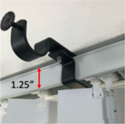 Nono Bracket - Inside Mounted Blinds Curtain Rod Bracket Attachment