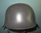 German Helmet Ls64 Bgs Polize Berlin 1950s Casque Stahlhelm Casco Gsg9     Eks Fsj