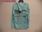 Stain  Men s Lt Blue 2019 Lcec Fishing Hoodie Upf 50 Sunblock Ls Shirt   L