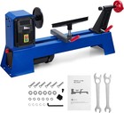 14x20in Wood Lathe Benchtop Wood Lathe Machine 4 Variable Speed Woodworking Work