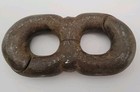 Vintage Heavy Haul Winch Line Connection Steel Figure 8 Swing Link Huge Big 