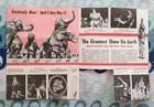 1963 Ringling Bros Barnum   Bailey Circus At Msg Nyc Mailer Brochure Clown