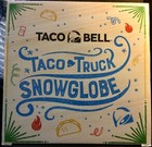 Taco Bell Taco Truck Snow Globe Very Rare Find - Taco Bell Store Exclusive - New