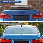 Bdbo Rear Spoiler Compatible Bmw 3 Series F30 Sedan 4-door 2012-2018