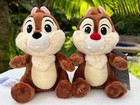 Disney Parks 2023 Chip  n Dale Plush Set     Mini Bean Bag 6 1 2   New With Tags
