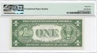 1935d  1 Silver Certificate  Pmg Gem Uncirculated 65 Epq Banknote  K g   narrow 