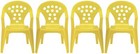 Stacking Play  Study Or Dining Kids Chairs - Made In Italy - 4 Chairs And Colors