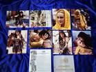 Ultra Rare Xena Premiere Photo Club March 1999  devi  Complete Picture Set