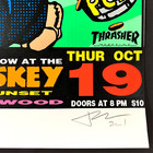Unsane Poster Guzzard Lowercase 1995 Silkscreen Printed Signed Kozik 95-49 Nice 