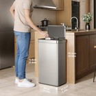 Eko Nova Sensor Trash Can  21 Gallon 80 Liter Stainless Steel Rectangular Tou   