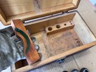 Vintage Tree Precision Taper Boring Head Tool With Wooden Box   Accessories