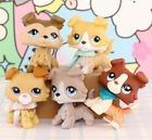 5pcs Mini Pet Shop Dogs Collie Set Collectable With Accessories Kids Gift Rare