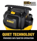 Dewalt 9 Gallon Stealthsonic Ultra Quiet Wet dry Shop Vacuum Dxv09p-qta
