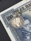 1821 Peru Ferd  Vii 1 Reale With Rustic Shackel Bail Pirate Treasure Coin