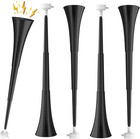 Loud 24 Collapsible Vuvuzela Stadium Trumpet Horn For Sports   Party Black