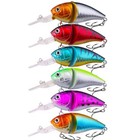 6pcs Crankbait Fishing Lures Hard Bait Swimbait Artificial Bait 8 5cm 14 3g