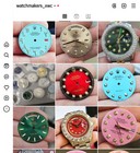 Rolex Datejust 36 Custom Green Roman Numeral Dial For Ref  1601 16014