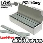 8 Box 1 4 Oz Grey Wheel Weights Stick-on Adhesive Tape Total 2880 Pcs Lead-free