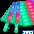 5 24 30 300pcs Glow In The Dark Sticks 8 Colors Bracelets Necklaces Party Favors