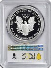 1997-p American Silver Eagle Dollar Pr70dcam Pcgs Proof 70 Deep Cameo