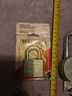 Double Locking Padlock Lot Of 5 Vintage With Keys