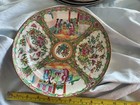8 Rose Medallion Antique Deep Dishes  1850 s 