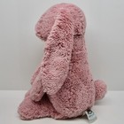 Jellycat London Bashful Bunny Rabbit Plush Dusty Pink Rose 15  Stuffed Animal