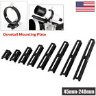 45mm-240mm Black Fully Metal Dovetail Mounting Plate For Astronomical Telescopes