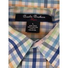 Brooks Brothers Boys    Large Multicolor Plaid Long Sleeve Button-down Shirt