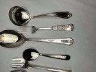 Vintage Silver Plate Utensils Mixed Lot Of 10 Pieces   Various Makers