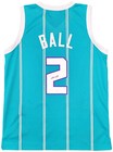 Charlotte Hornets Lamelo Ball Autographed Signed Teal Jersey Jsa