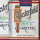 Vintage 1950s Chesterfield Cigarettes Metal Sign 29    X 23    - Original   Rare  