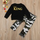 Toddler Kid Baby Boy Shirt Tops camouflag Wbr  wbr E Pants Outfits Clothes Set