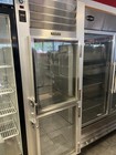 Traulsen G11001 Glass Half Door Reach In Refrigerator 115v