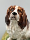 Royale Stratford Cavalier King Charles Spaniel Porcelain Dog Figurine 4 25  Tall