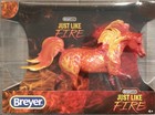 2024 Breyerfest Just Like Fire Le Decorator 2000 Made Orange W Flames Pearly