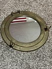 Nautical Antique Brass Porthole 12 Inch Ship Boat Window   Wall Porthole Decor