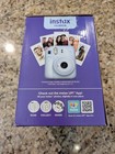 Fujifilm Instax Mini 12 Instant Camera Holiday Bundle 2025 Pastel Blue Film New
