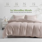 King cal King Duvet Cover Set  100  Viscose Derived From Bamboo  3     Fast Ship