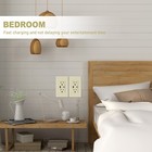 4 8a Usb C Outlet 24w Ul Dual High Speed Decora Receptacle 15 Amp 10pack 