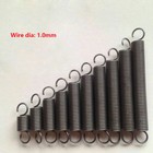 3pcs Wire Dia 1 0mm Expansion Spring Tension Extension Extending Springs