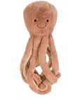 Jellycat Little Odell Pink Plush Octopus Super Soft