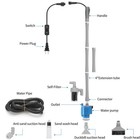 Electric Gravel Vacuum Cleaner Pump Aquarium Fish Tank Water Change Siphon 28w    
