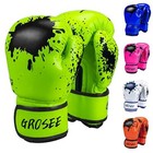 Kids Boxing Glove 6oz 8oz  Youth  Boys And Girls Training Sparring Gloves For 