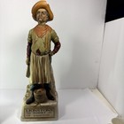 Lionstone Whiskey Ceramic Decanter 1969 Vintage 14  Belly Robber -empty