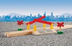 Brio World 33388-4 Piece Railway Crossing Set   Fun And Interactive Wooden