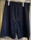 Gk Elite Shorts -youth Adult Small Gymnastic cheer dance - Blue Spandex Nylon
